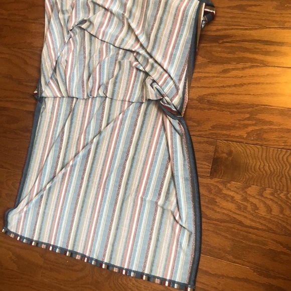 Vertical Aztec Stripe Dress with Pockets - Picture 5 of 13